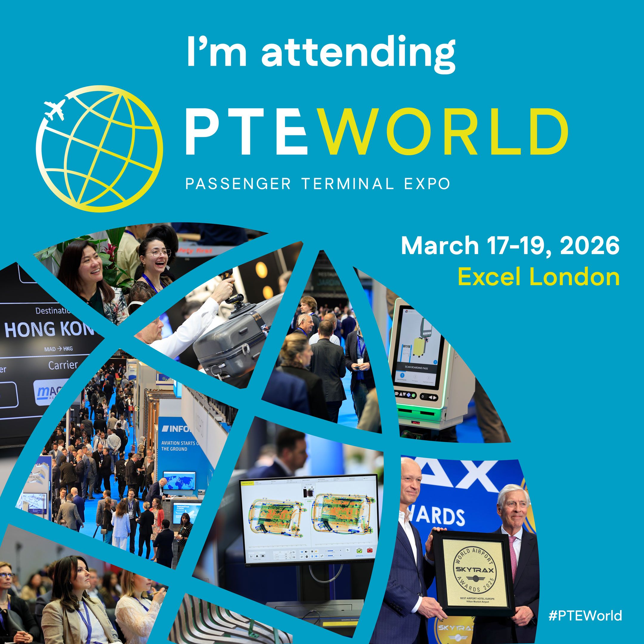 I'm attending PTE World