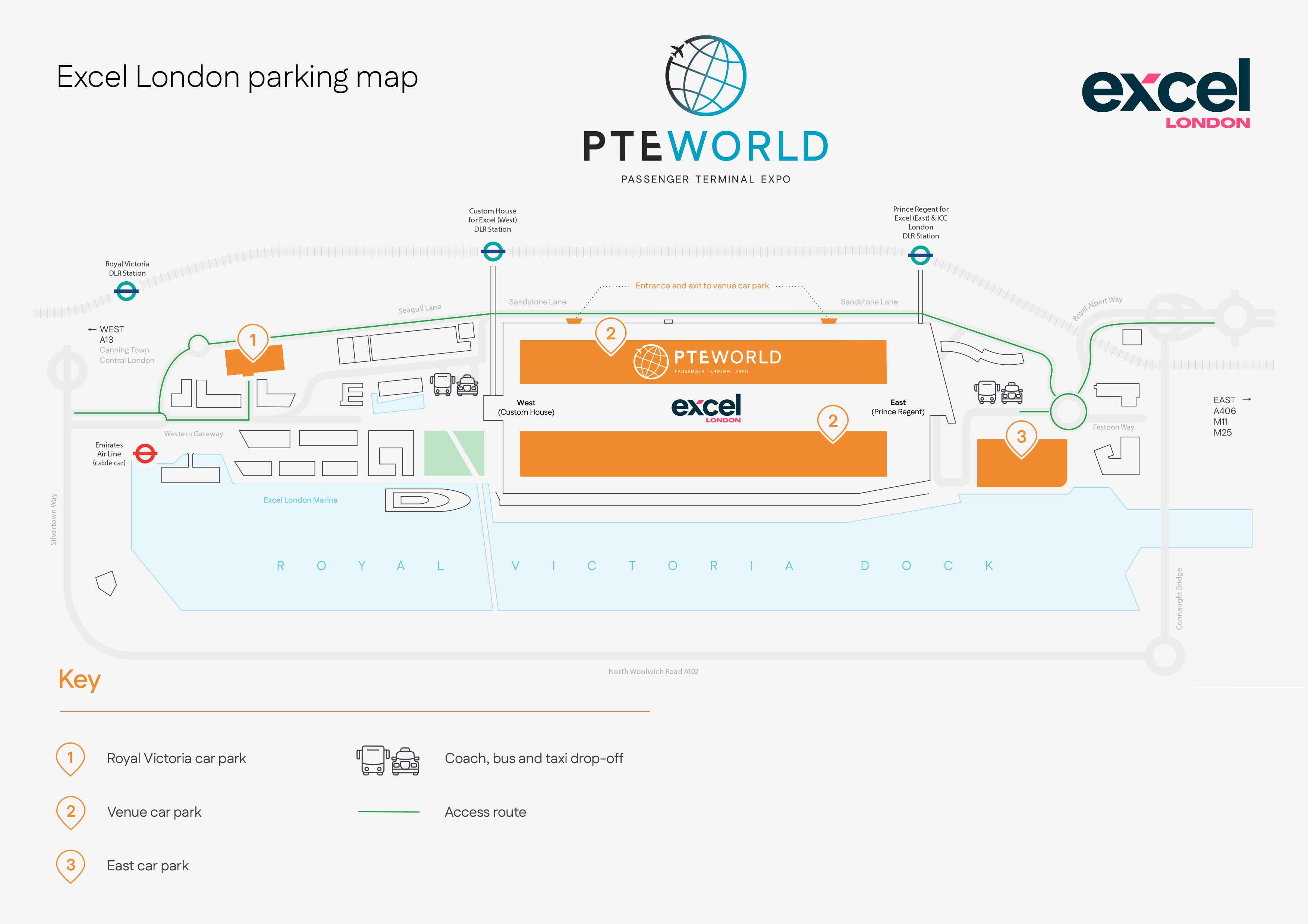 Parking map