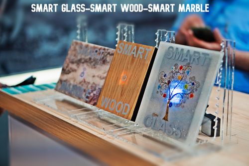 SMART WOOD-GLASS-MARBLE-METAL