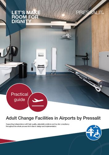 Change facilities in Airports brochure
