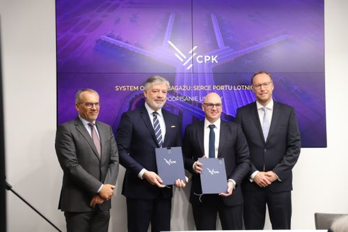 CPK signs contract with Vanderlande for BHS at Poland’s new central airport