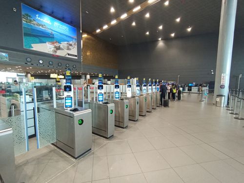 Passenger Access Control Immigration at El Dorado International Airport