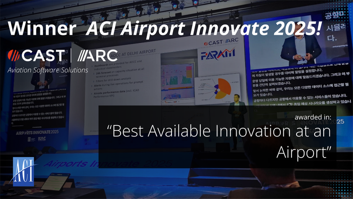 CAST Pax Flow Intelligence Wins at the ACI Airport Innovate Showcase