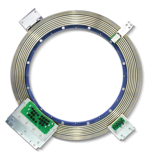 Innovative rotary transmission for security CT