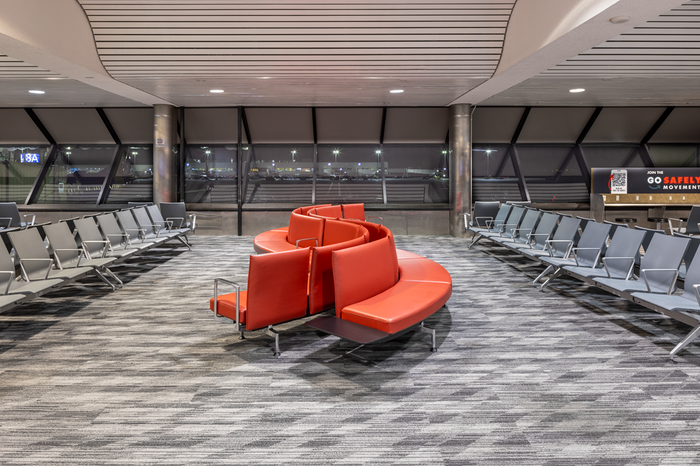 Flexible, sustainable airport seating