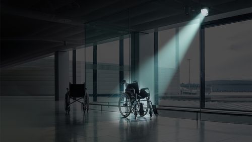 Real time wheel chair tracking at Stockholm Arlanda Airport