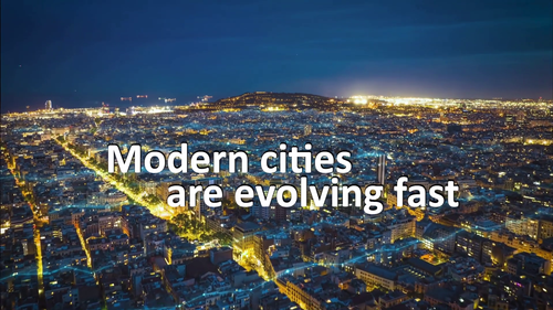 Modern cities are evolving
