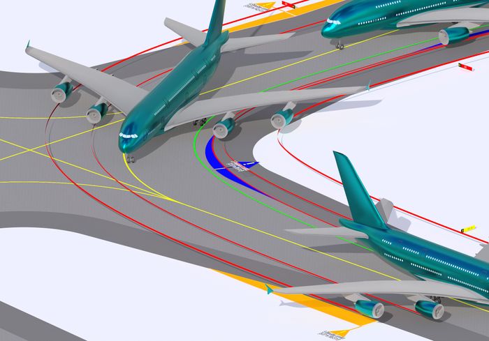 AviPLAN | Aircraft Maneuver and Parking Stand Simulation and Visualization