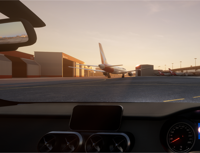 The Orion Driver - Airside Driving Simulator