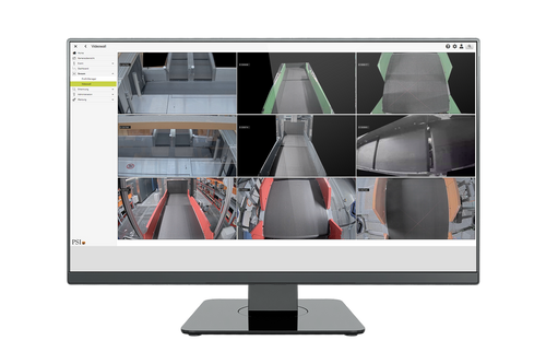 PSIairport - Camera-based tracking of the baggage flow (CCTV)