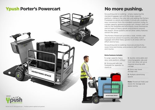 Ypush Porters Powercart