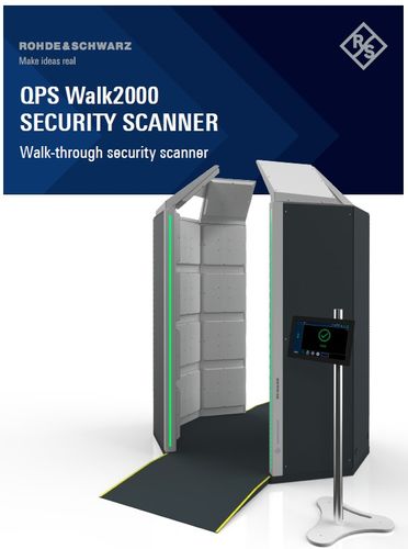 R&S®QPS Walk2000 Security Scanner