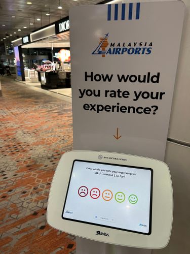 Avius Feedback Tablet & Kiosks for Airports
