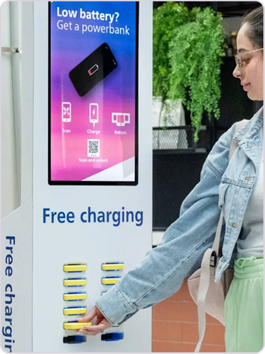 Free charging - OneFlash Powerbank service