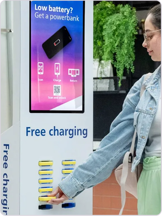 Free charging - OneFlash Powerbank service