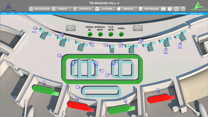 BHS Control and Monitoring System