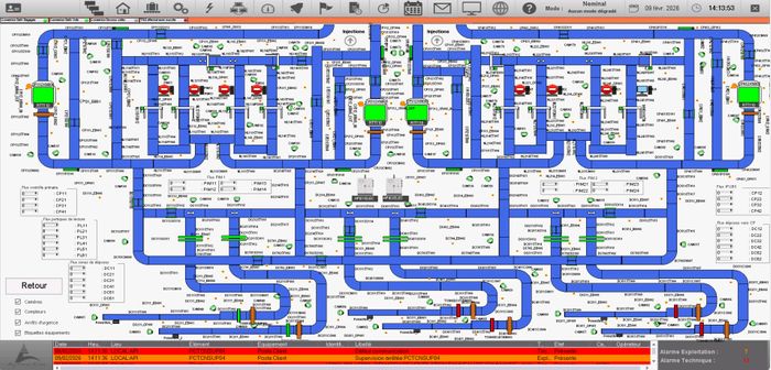 BHS Control and Monitoring System