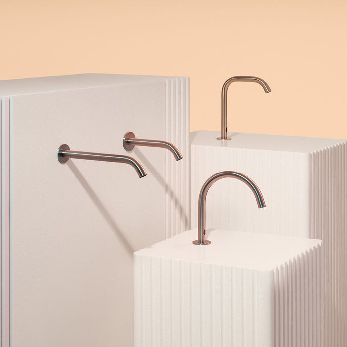 Radius Washroom Taps + Accessories