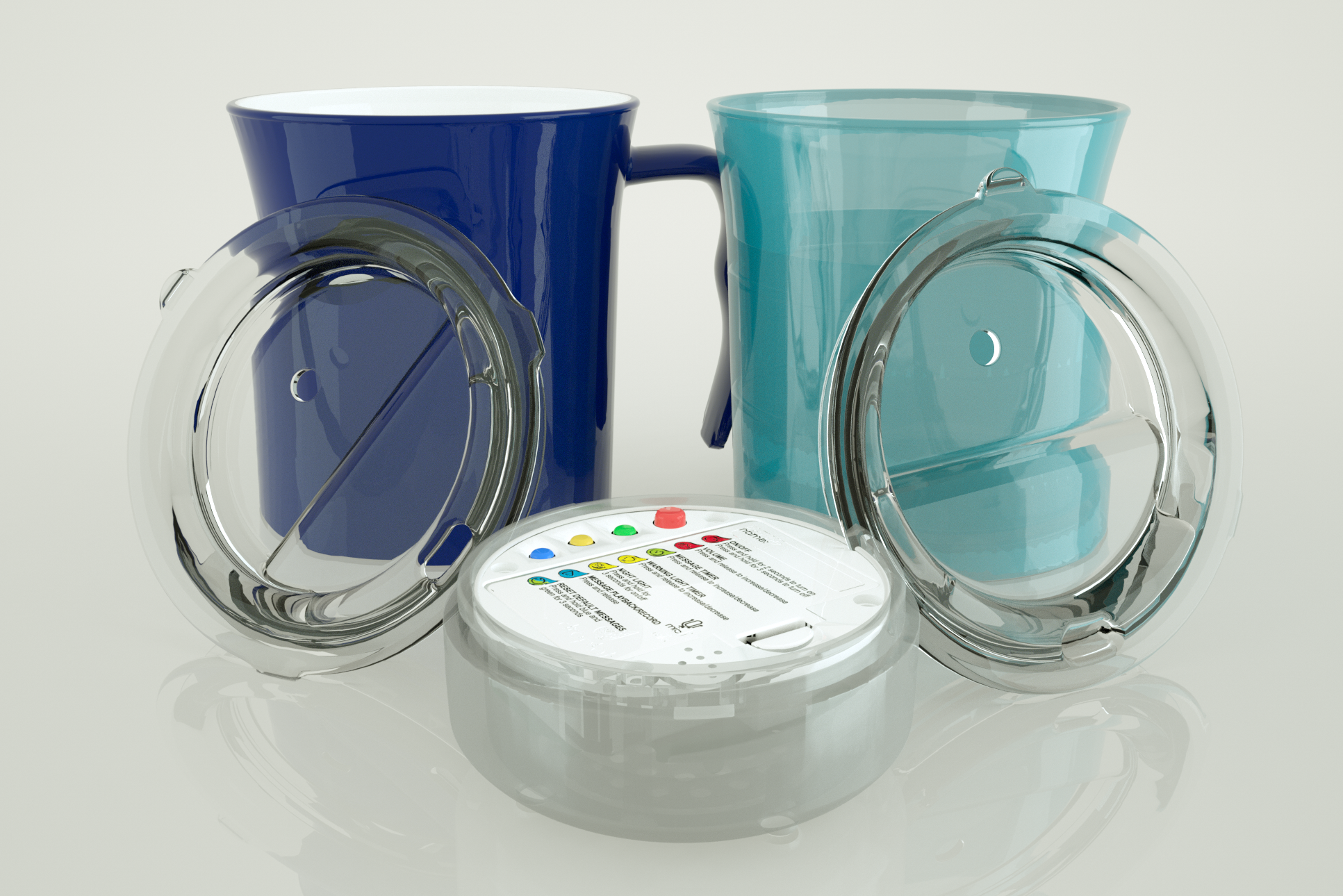 The mug that tells you when it's time to have a drink