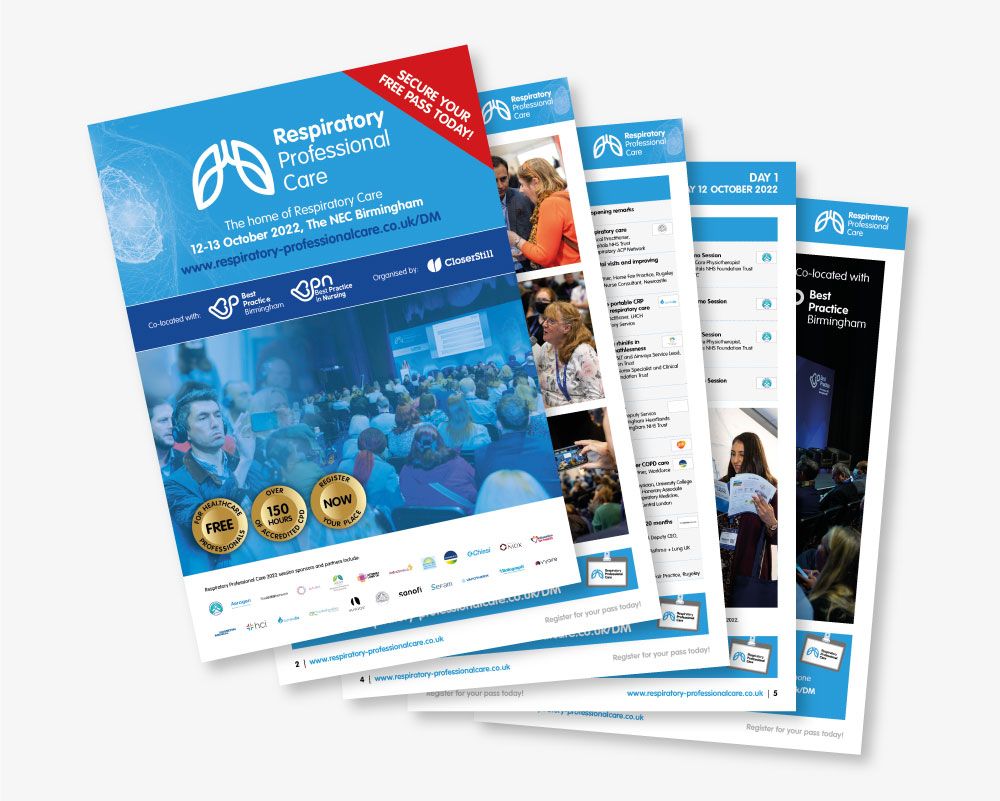 Respiratory Professional Care 2022 Conference Programme September