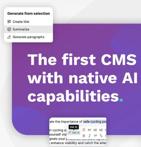 Kontent.ai introduces industry's first CMS with native AI capabilities