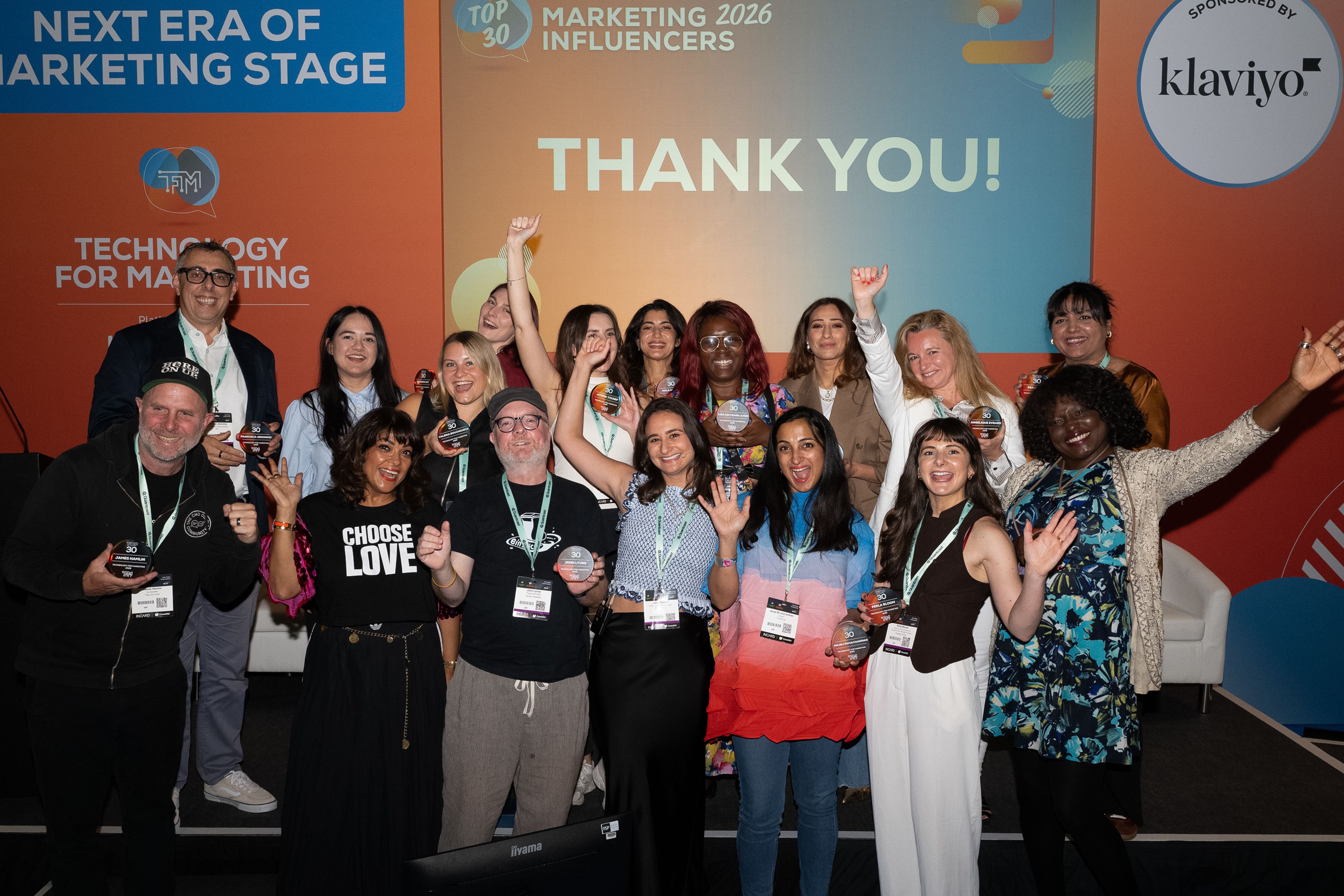 Top 30 live at Technology for Marketing