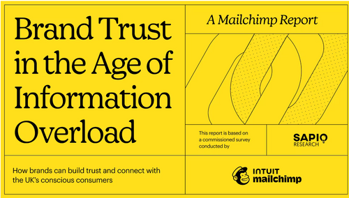 New Global Report from Intuit Mailchimp Explores the Role of Brand Trust in Today’s Digital Landscape