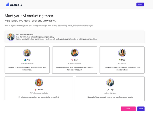 Meet your AI Agents - Scalable AI