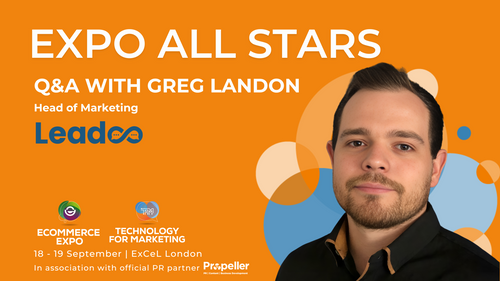 Meet Our Exhibitors: Leadoo's Head of Marketing Greg Landon
