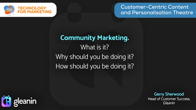 Community Marketing. What? Why? How?