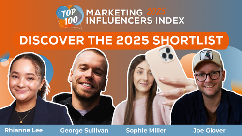 Top 100 Marketing Influencers — 2025 Shortlist