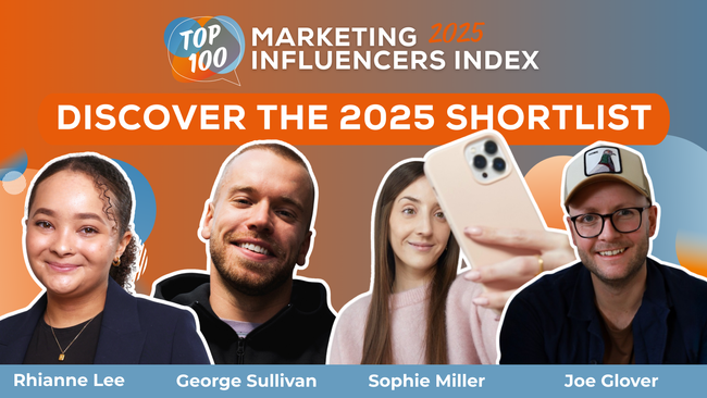Top 100 Marketing Influencers — 2025 Shortlist