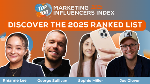 Top 100 Marketing Influencers — 2025 Ranked List