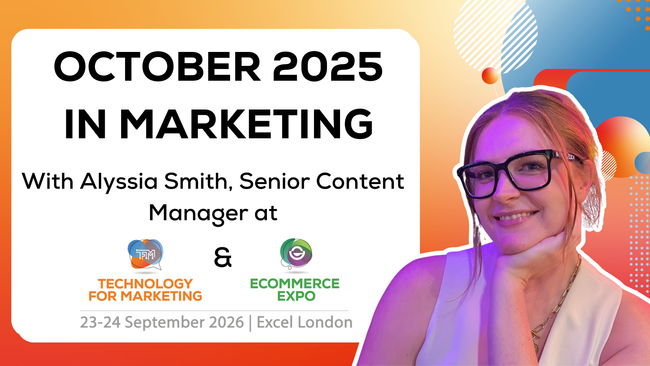 October 2025 in Marketing