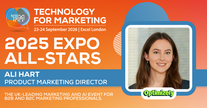 Meet Our Exhibitors: Ali Hart, Optimizely,