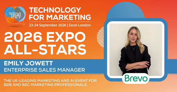 Meet Our Exhibitors: Emily Jowett, Brevo