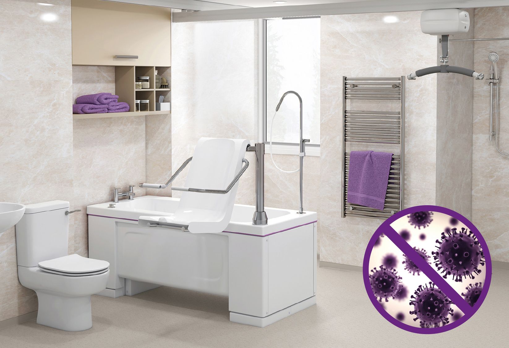 Infection control bathing – Gainsborough Specialist Bathrooms to pioneer at Care Show 2021