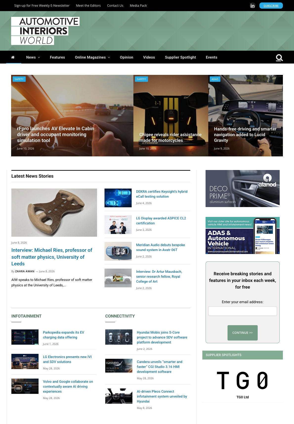 Automotive Interiors World 