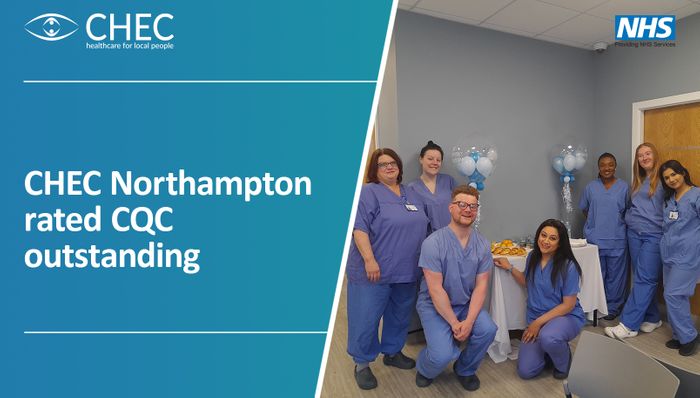 Northampton Community Eye Hospital recognised as ‘Outstanding’