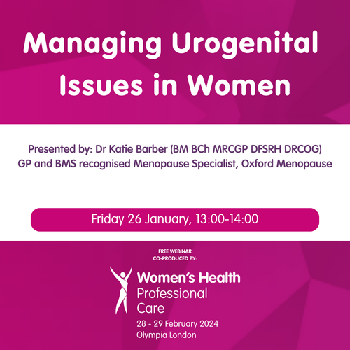 Managing Urogenital Issues in Women