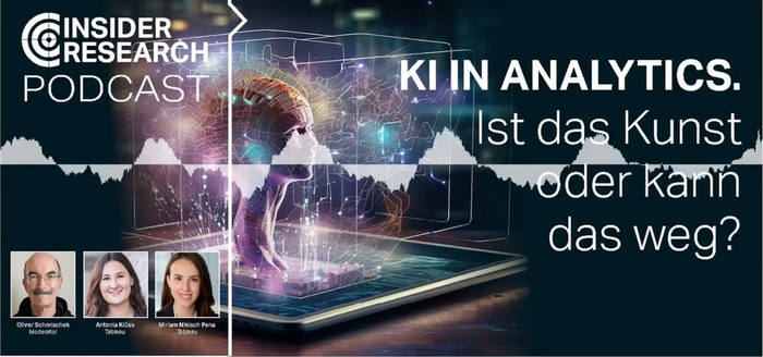 Neuer Podcast: KI in Analytics - Ist das Kunst oder kann das weg?