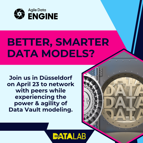 Data-Vault-Workshop von Agile Data Engine