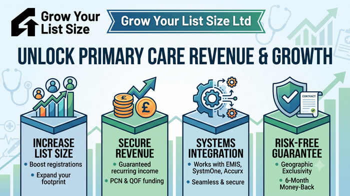 GP-Led Growth Solution 'Grow Your List Size' Set to Tackle Primary Care Financial Pressures at Best Practice Show Birmingham