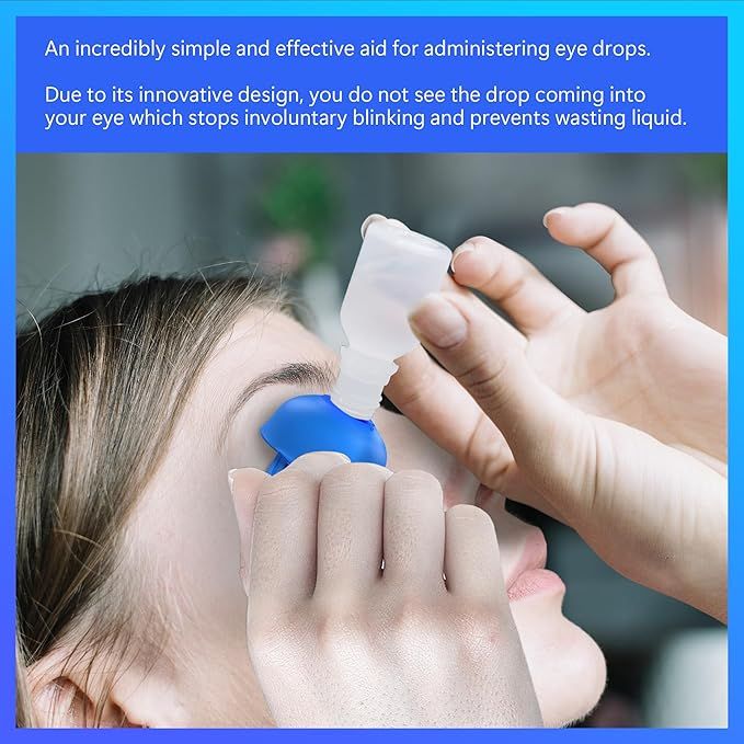 EziDrops EYE Drop Applicators - Available on Prescription from 1st November 2026