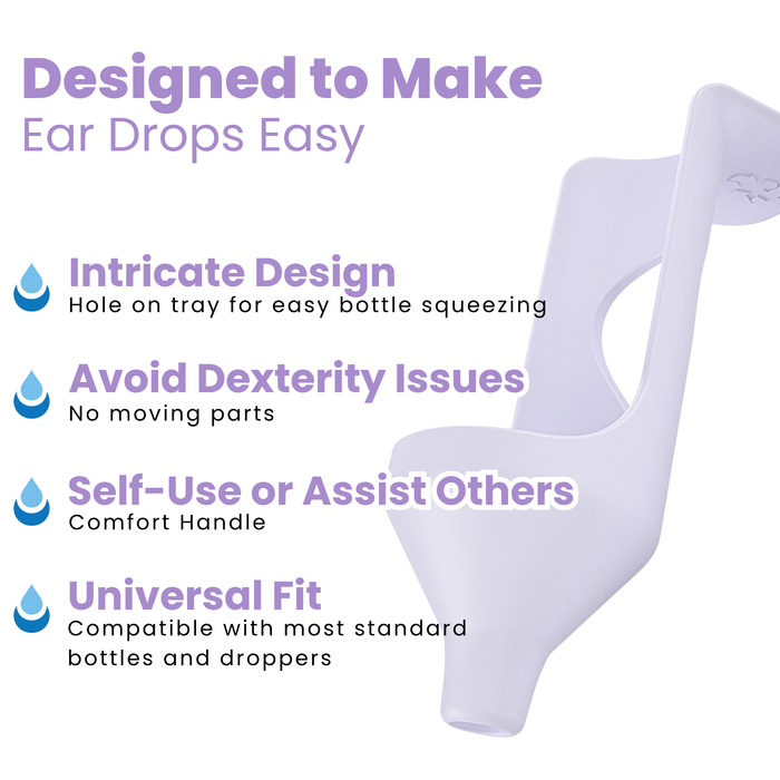EziDrops EAR Applictor - Available in Independent Pharmacies 