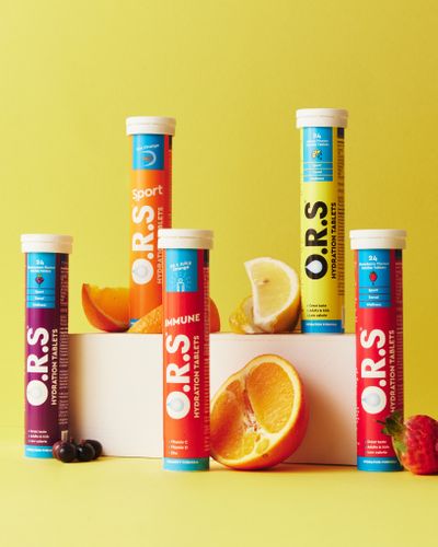 HYDRATION LOWDOWN WITH O.R.S HYDRATION TABLETS