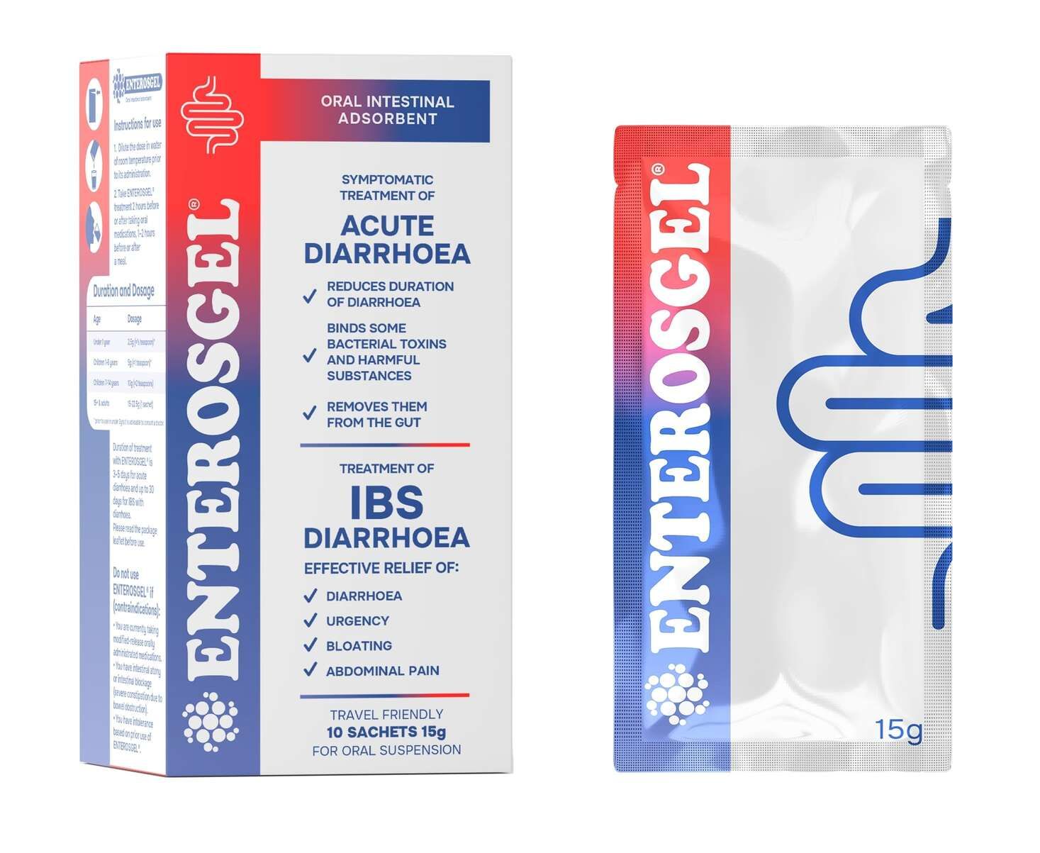 Enterosgel sachets 10 x 15g Best Practice London 2025