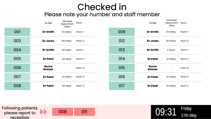 Reduce wait times & administration, improve patient insight, enhance experience