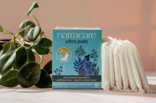 Natracare Ultra Pads Regular with Wings