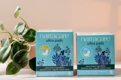 Natracare Ultra Pads Super with Wings
